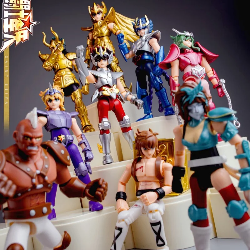 

Оригинальная фигурка Blokees Gold Saint Champion Saori Kido Seiya Mu Aiolia, сборная фигурка, детские игрушки, подарок на день рождения