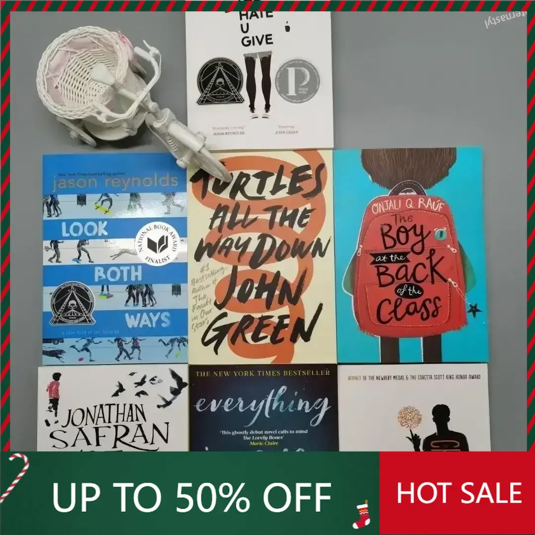 

Комплект из 7 книг DIFUYA: Английская внеклассная литература для чтения, лучшие мировые бестселлеры, романы на английском языке для взрослых