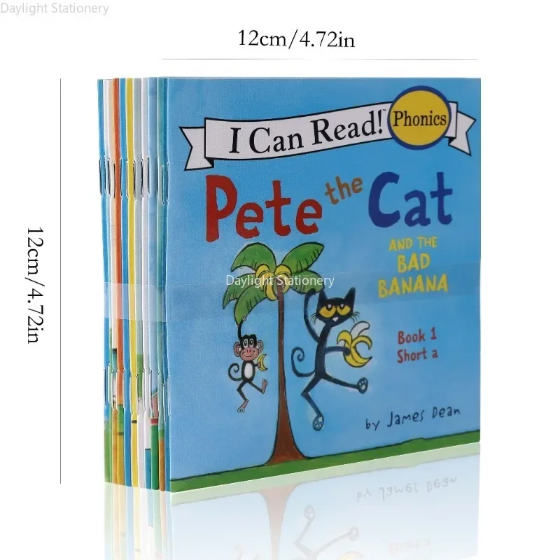 6/12/19 pc Pete The Cat I Can Read Series: Natural Spelling Pocket Books For Kids!