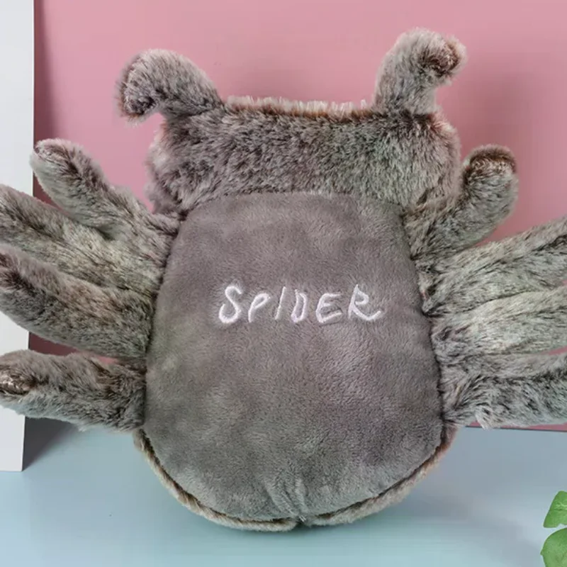 Adorable Lucas Spider Plush Toy Halloween Companion Stuffed Anima For Kids Perfect Gift For Spider Lovers Soft And Huggable
