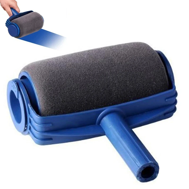 1pc Self-priming Large Drum Brush, Wall Painting Brush, Latex Paint Wall Brush