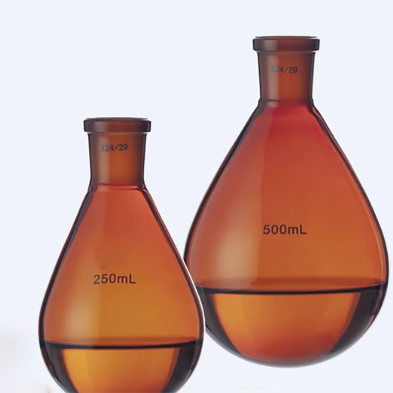 

Brown eggplant flask 5ml10ml25ml50ml100ml250ml500ml1000ml2000mlsSteaming bottle