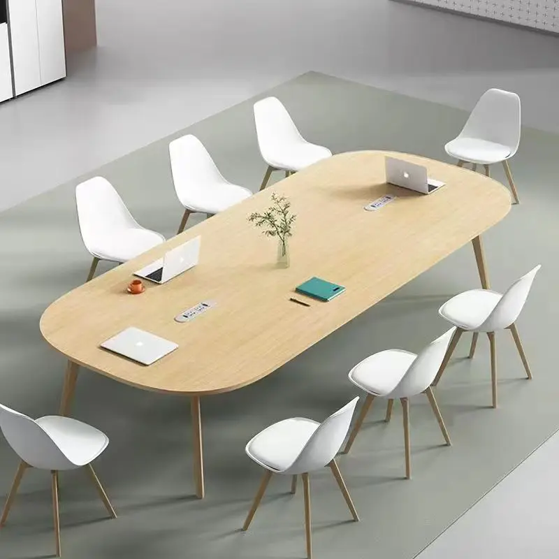 HYS conference table small conference room table and chair combination simple modern rectangular workbench desk