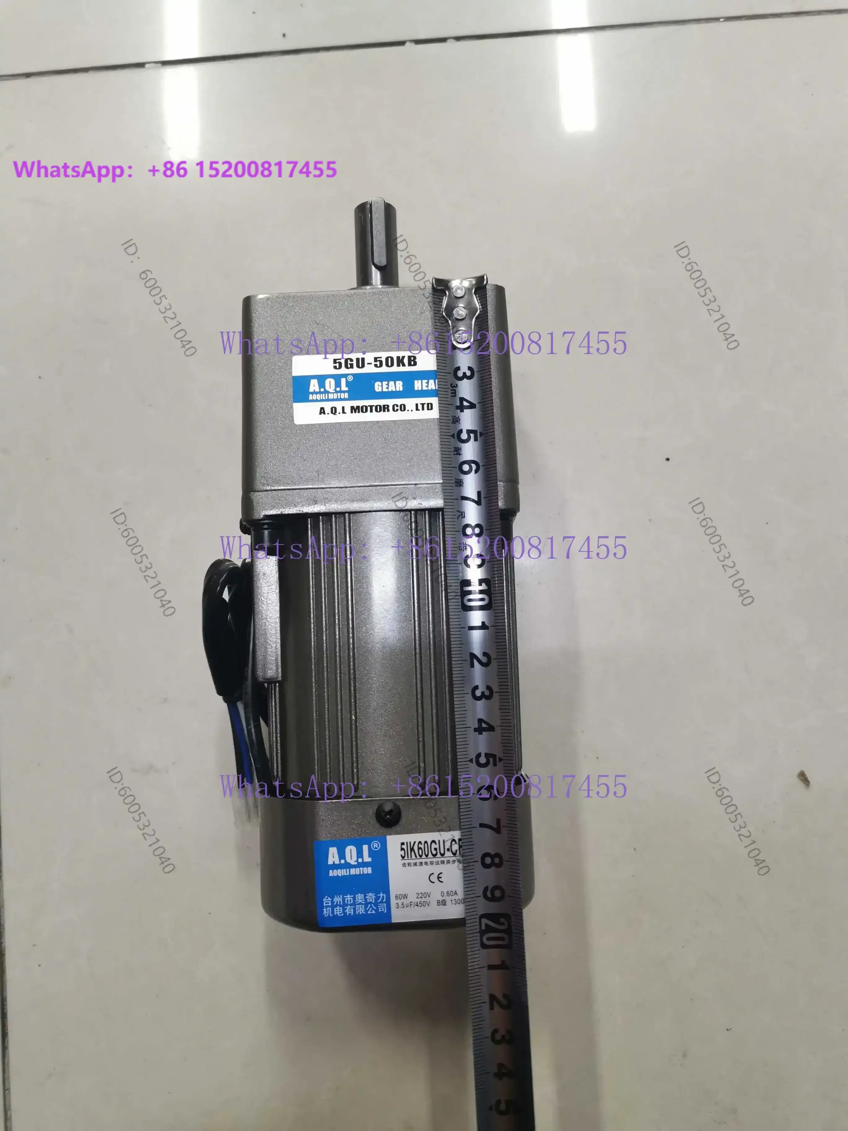 5IK60GU-CRF gear reduction capacitor running asynchronous motor