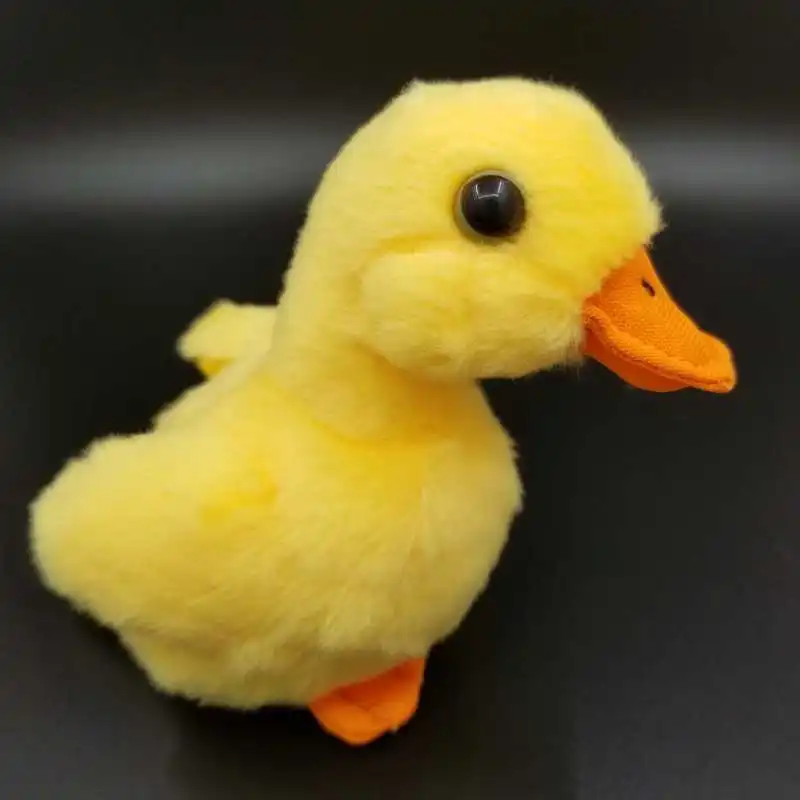 12cm Simulation Duck Doll Lifelike Duck Doll Yellow Duck Plush Toy Artificial Animal Plush Toy Gift Collection Toy