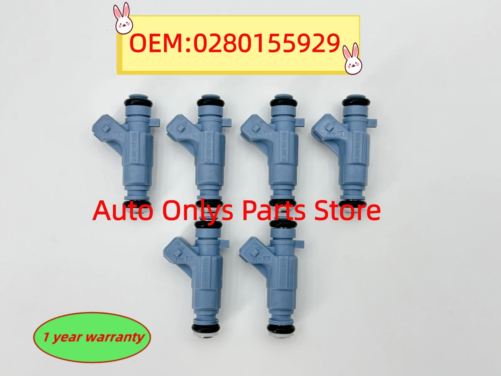 

6 шт. топливная форсунка 0280155929 Высокое качество, новинка 0 280 155 929 для OPEL ASTRA 1,8 2,0 1999-2004