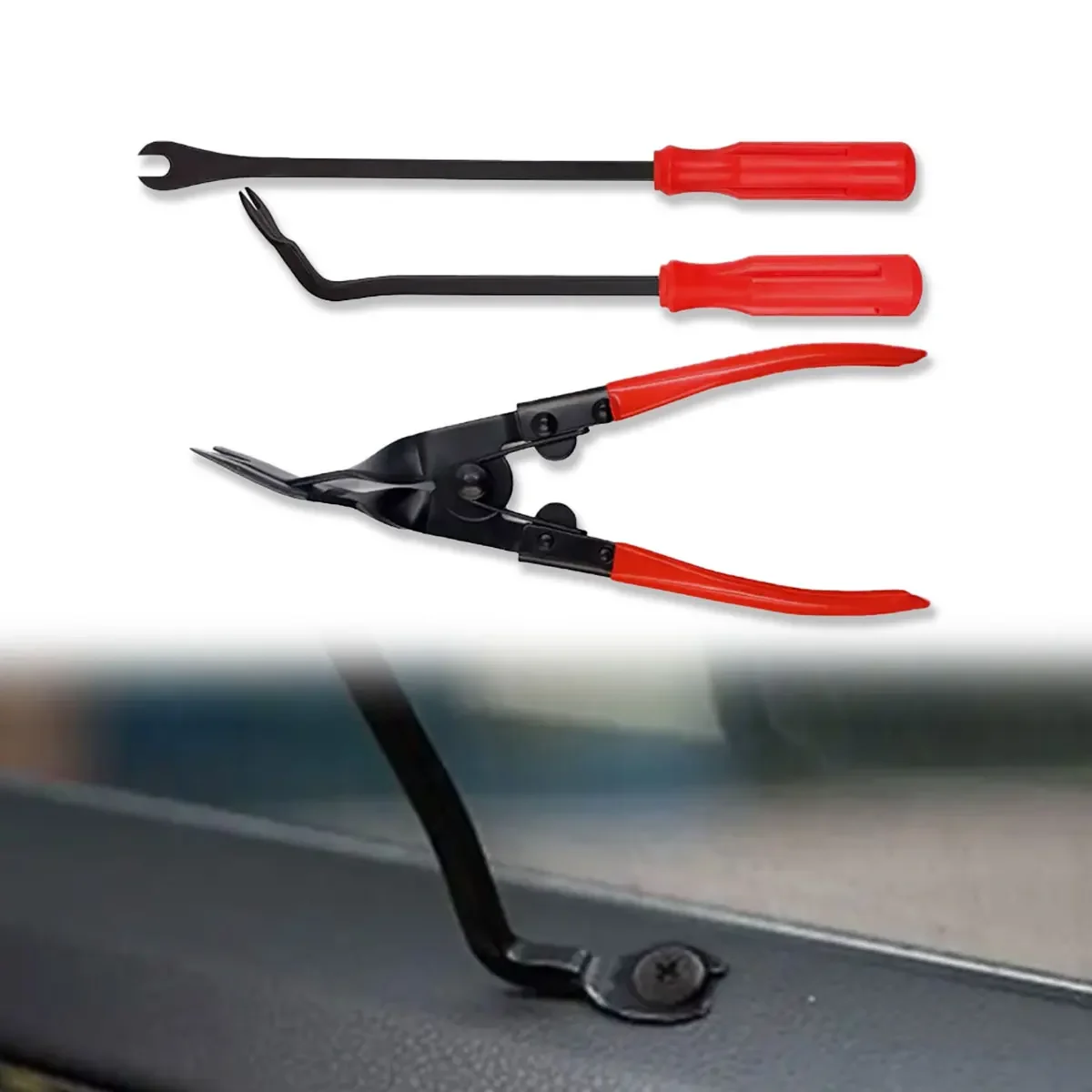 Hand Tool Set Pry Disassembly Tool Interior Door Clip Panel Trim Dashboard Removal Kit Auto Car Opening Repair Tool Set