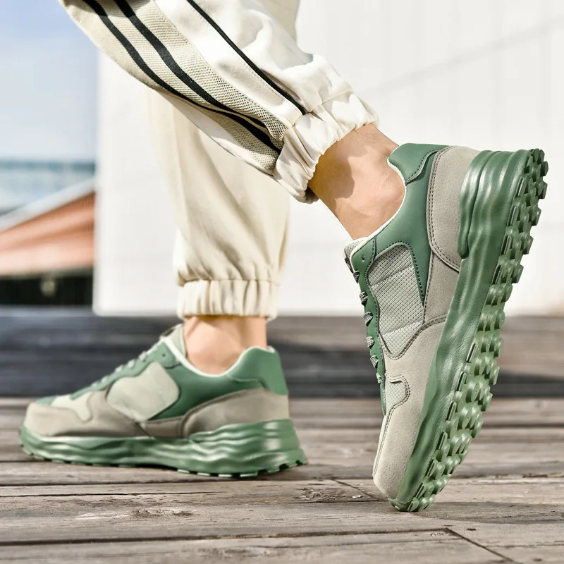 

New Casual Lightweight Safety Work Shoes Anti-smash Anti-puncture Breathable Four Seasons Spring Autumn Footwear