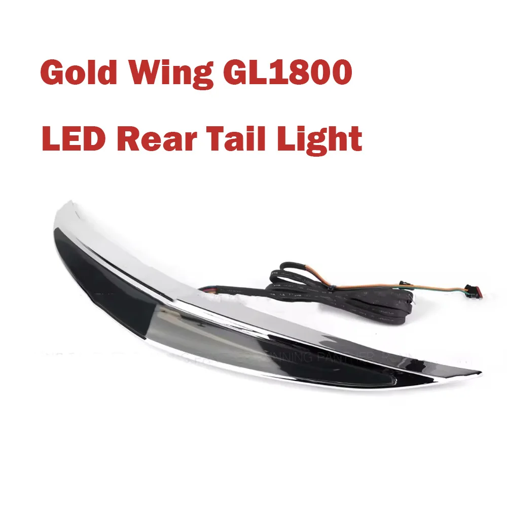 

For Honda Gold Wing GL1800 New Motorcycle Top Box LED Trunk Luggage Lamp Turn Signal Brake LED Light Tour DCT Airbag 2021-2024