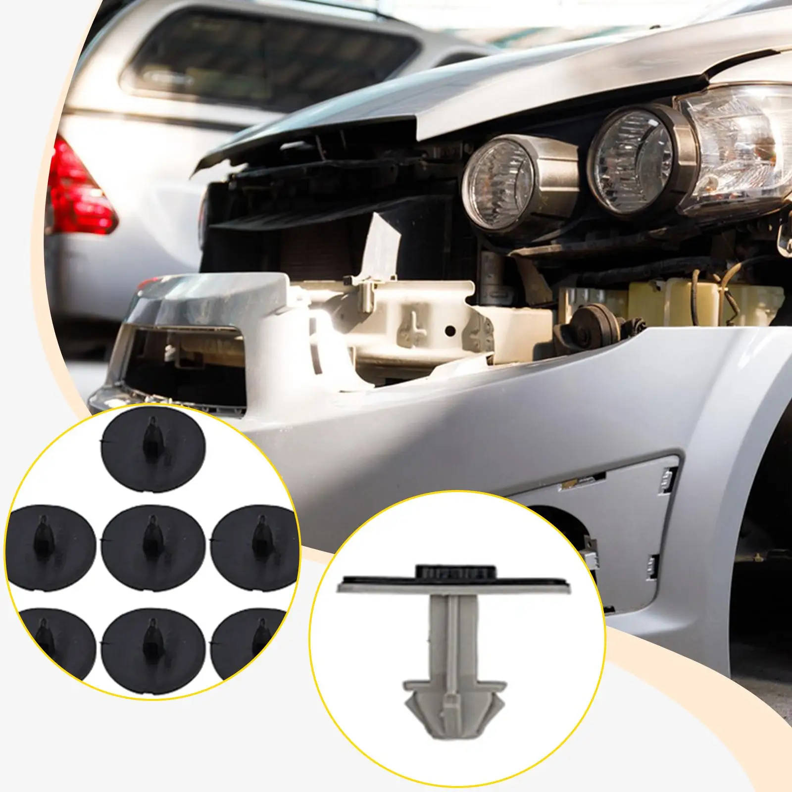 

Side Skirt Retaining Clip Set 4G8898909 Durability Replacement for Audi