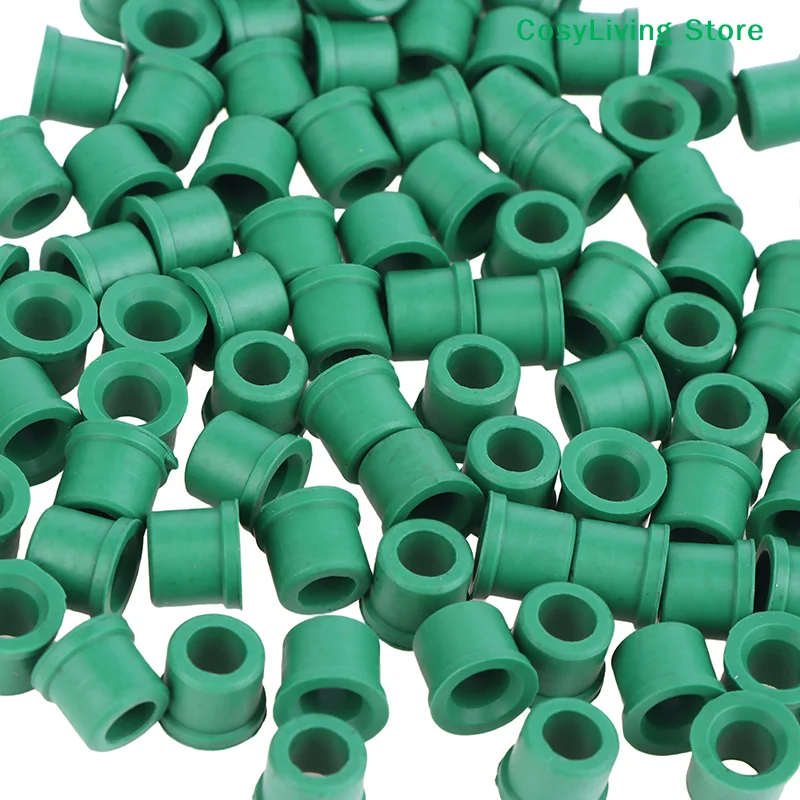 50/100Pcs Rubber Gasket HVAC Hose Manifold Sealing O-Ring Repair Kit For R410A/R134A 1/4" Quick Coupler Charging Gaskets