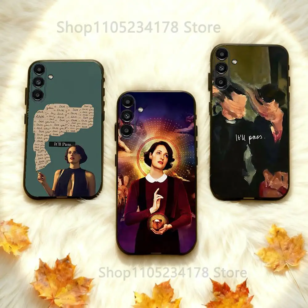 

TV F-Fleabag-ES Show For Samsung Galaxy A73,31,32,72,41,53,52,71,22,5G,Note,J7,8,9 Soft Black Phone Case
