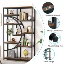 Minimalist Muji Style Etagere Shelf Detail