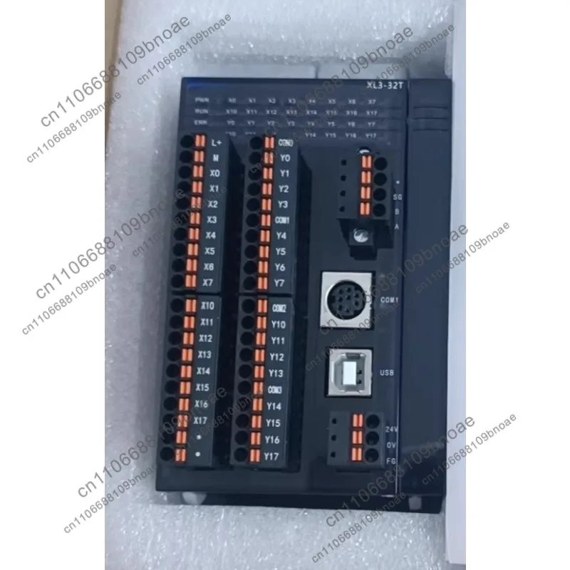 XL3-32T, high-performance thin PLC, compatible with all functions of the XD3 series, comes with 2-axis pulse