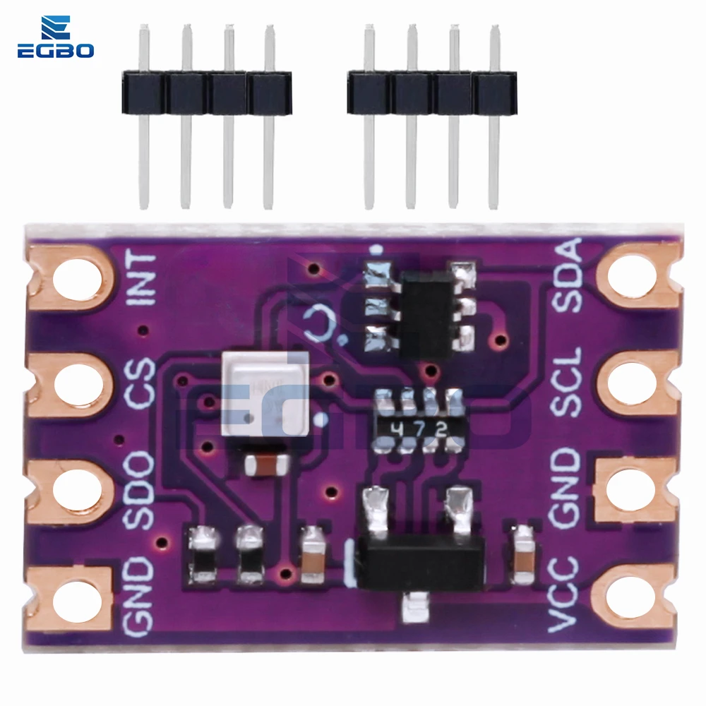 BMP580 وحدة استشعار الضغط الجوي ودرجة الحرارة عالية الدقة 2.0 فولت-5.5 فولت IIC SPI متوافقة مع BME280 BMP388