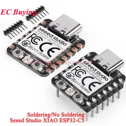 5Pcs/1pc Seeed Studio XIAO-ESP32-C5 2.4GHz 5GHz Dual Band Wi-Fi 6 Ble 5 IEEE Zigbee Thread RISC-V IOT Development Board Module