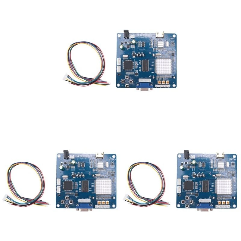 X08A 3X HD Jieba VGA/RBGS SG-VC9900 Game Conversion Board Low Solution To High Solution