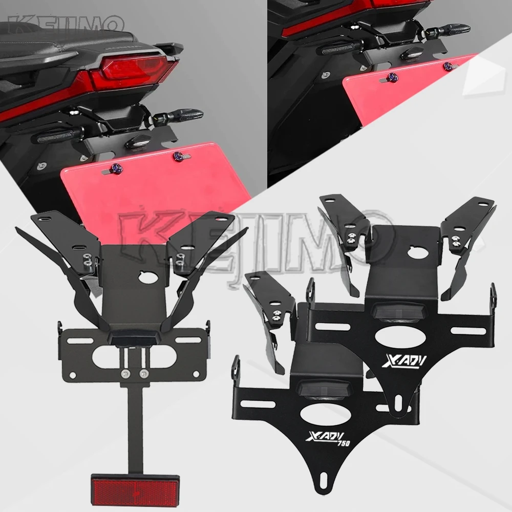

ДЛЯ HONDA XADV 750 2021 2022 2023 2024 держатель номерного знака Fender Eliminator регистрационный кронштейн аксессуары для мотоциклов X-ADV