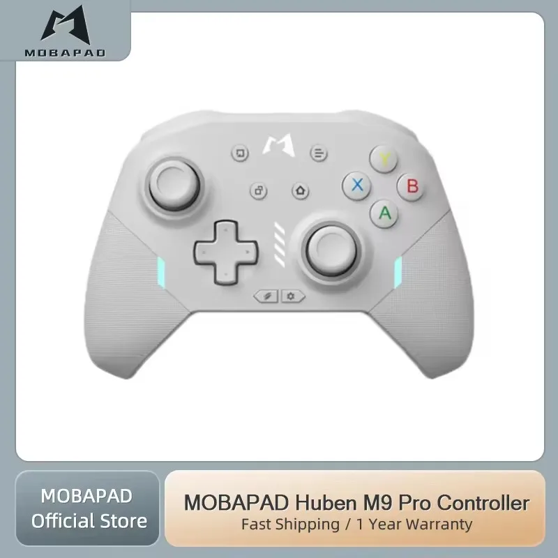 

Mobapad Huben M9 Bluetooth Gamepad Wireless Game Controller For Nintendo Switch Pc Phone Joystick Gamepads With Hall-Linear