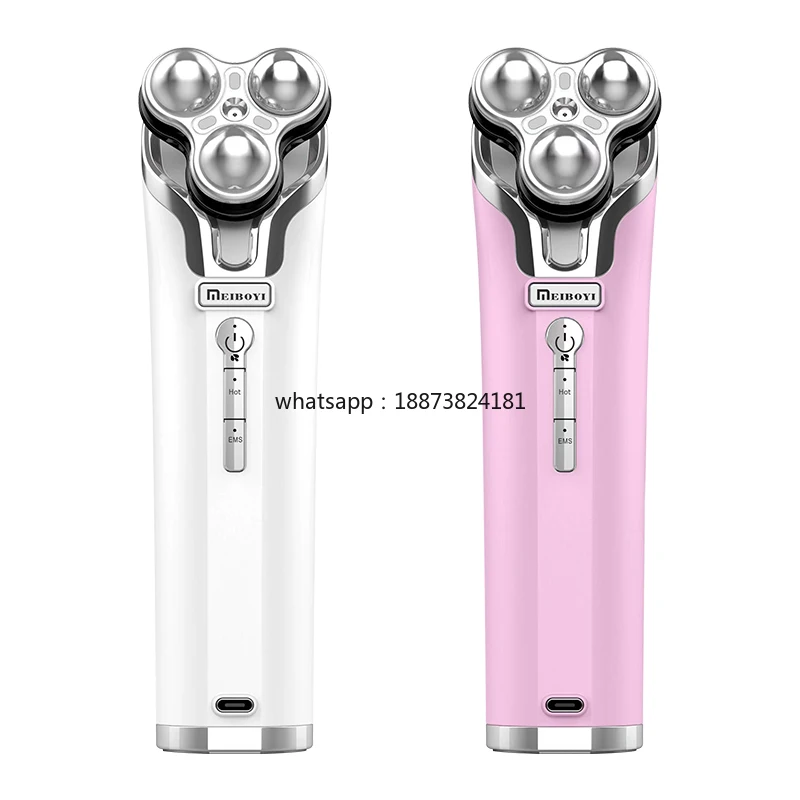 Meiboyi Handheld Nano Mist Sprayer Hydra Cleaning Water Oxygen Injector Portable Electric Facial Massager Beauty Salon Device fa