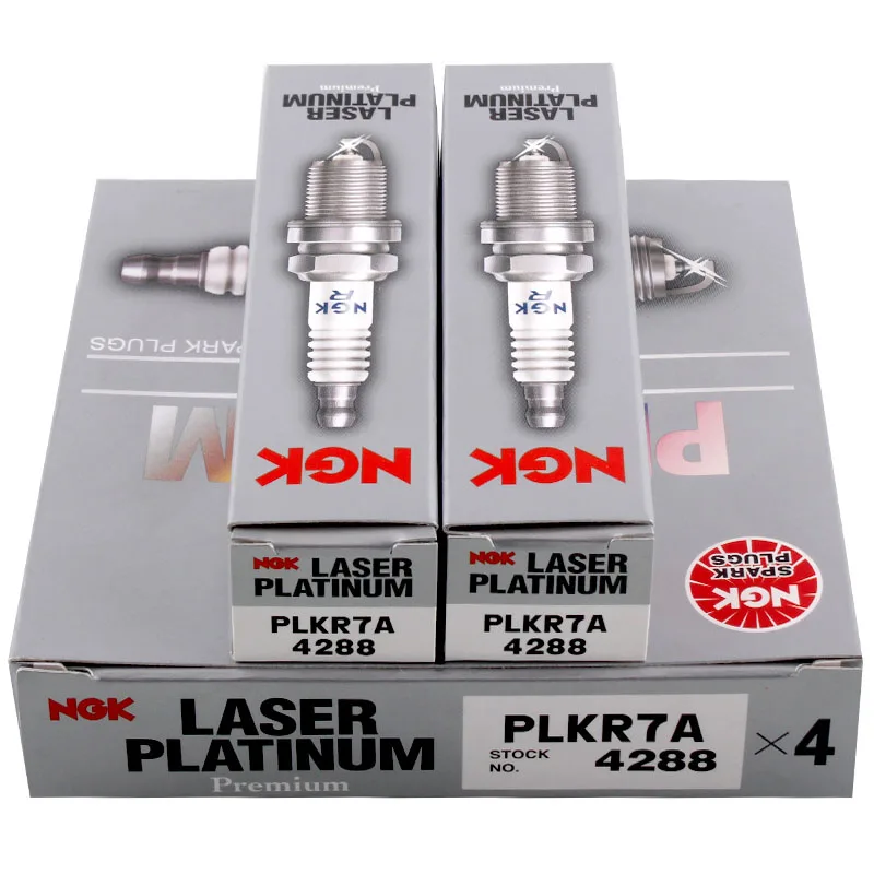4/6Pcs 4288 PLKR7A NGK Spark Plug for Mercedes-Benz W203 W204 S203 S204 W211 W212 S211 S212 C230 C280 C300 C350 E280 E300 E350