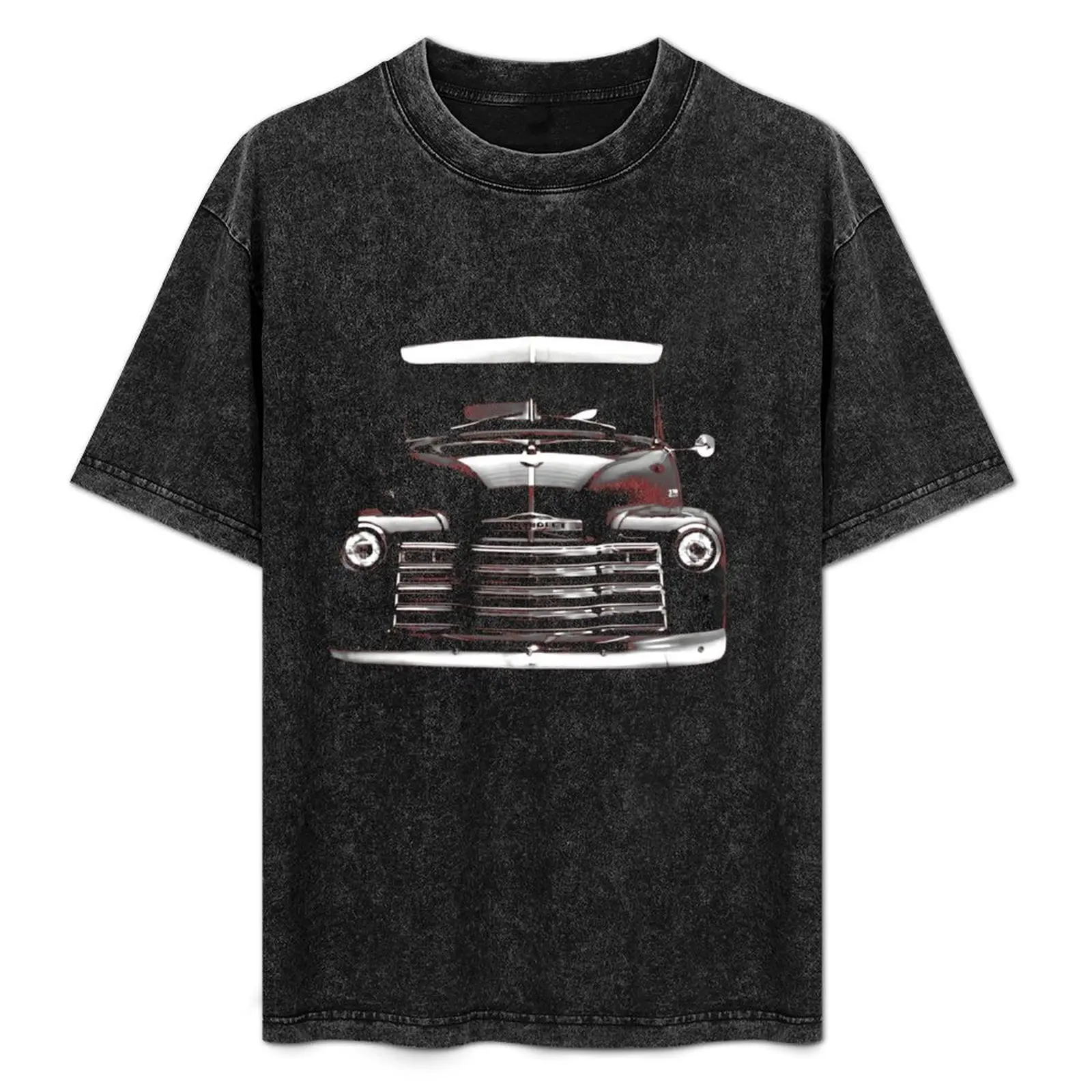 

1951 Chevy 3100 Pick up Truck Front View Silhouette T-Shirt topping new edition tshirts for men