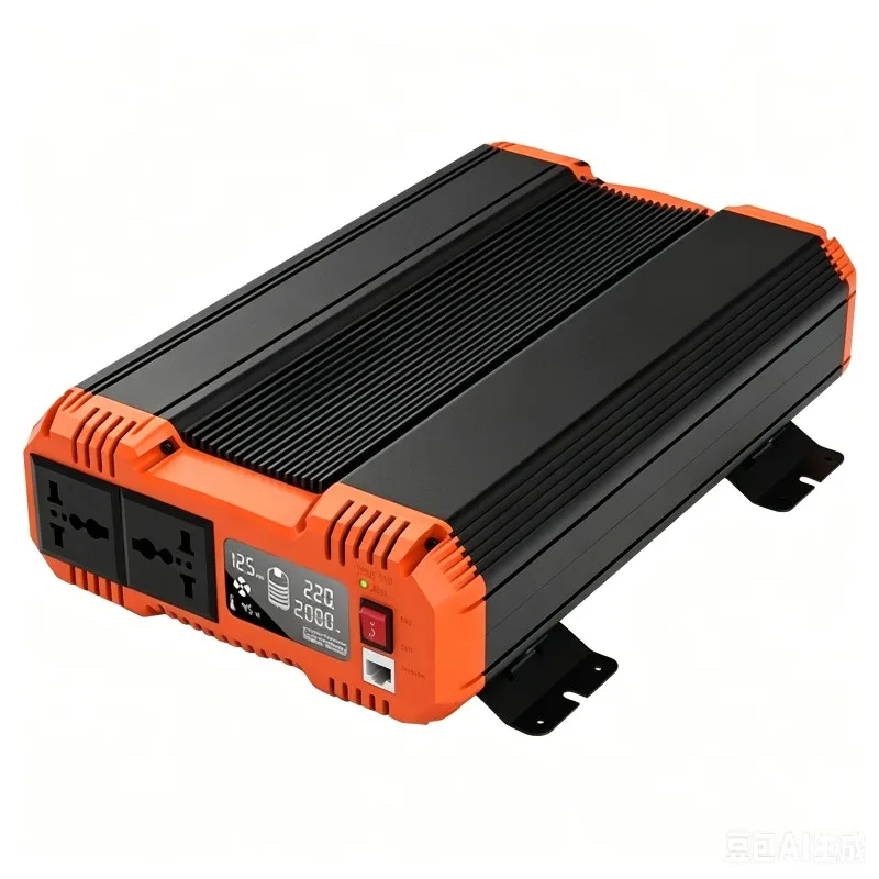 12V 24V 48V To 220V 230V LCD Display Auto Accessories Power Pure Sine Wave Inverter Converter For Home Camping And RV
