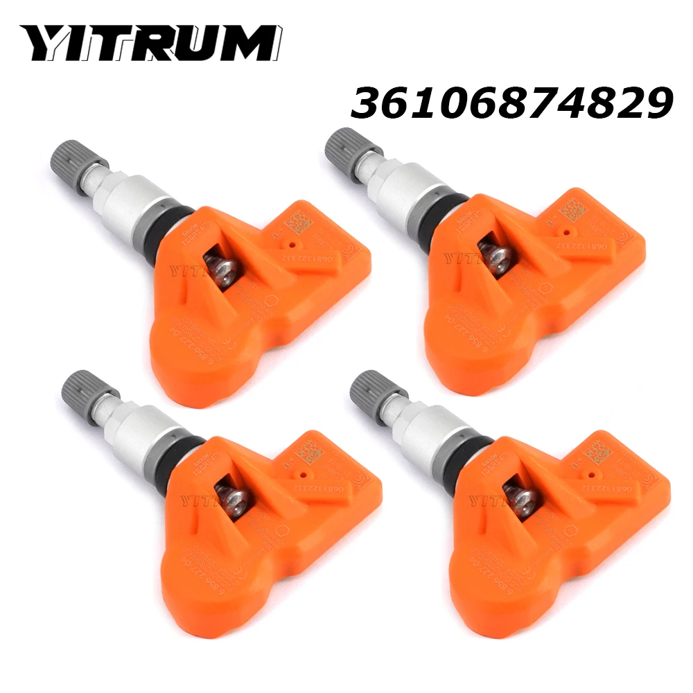 YITRUM 36106874829 6874829 TPMS Sensor For BMW 1 3 5 6 7 X1 X6 Z4 Rolls-Royce Ghost Wraith Mini R56 R61 Tire Pressure Monitor