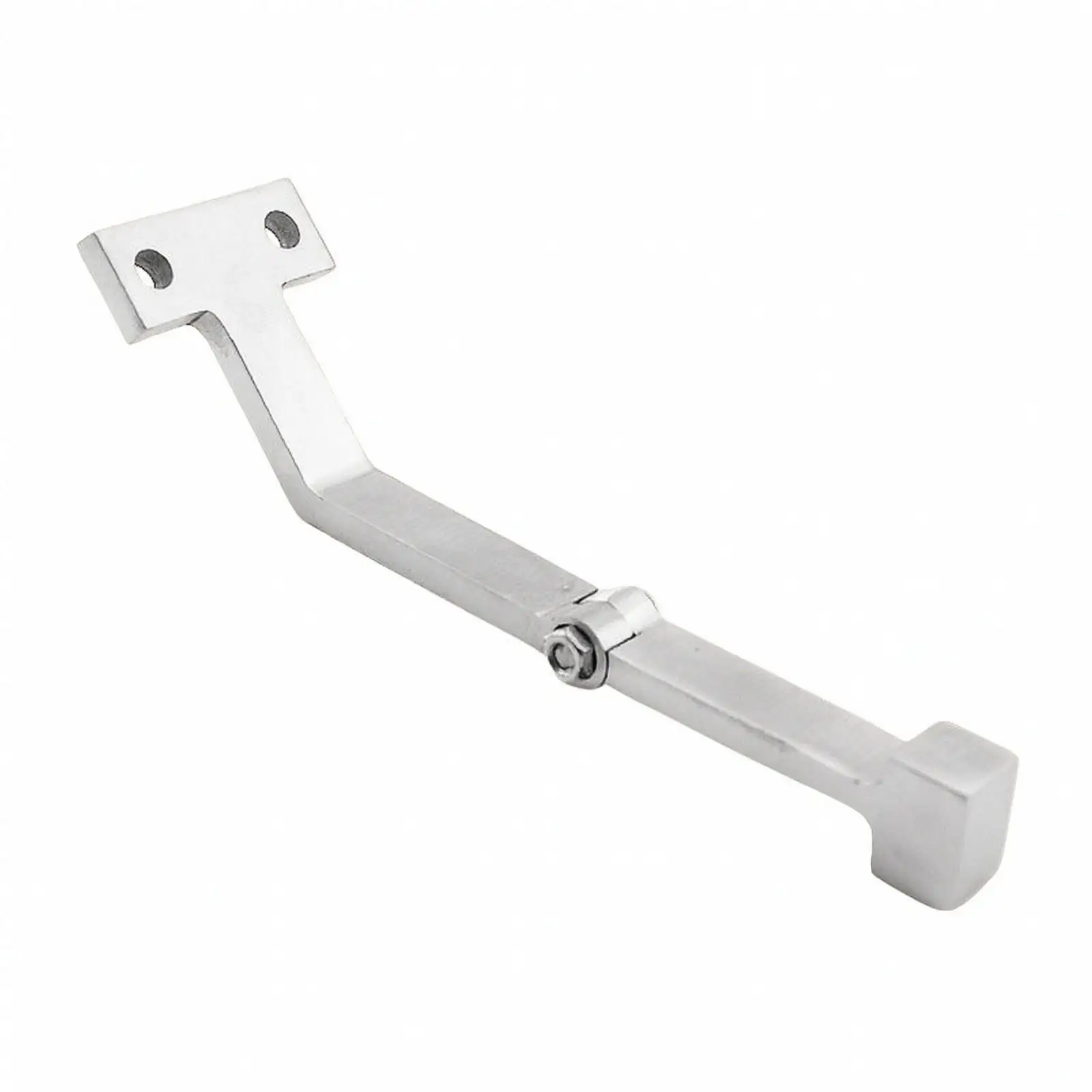 Universal Stair Railing Connector Stainless Steel Adjustable Hinge Bracket for Deck and Porch