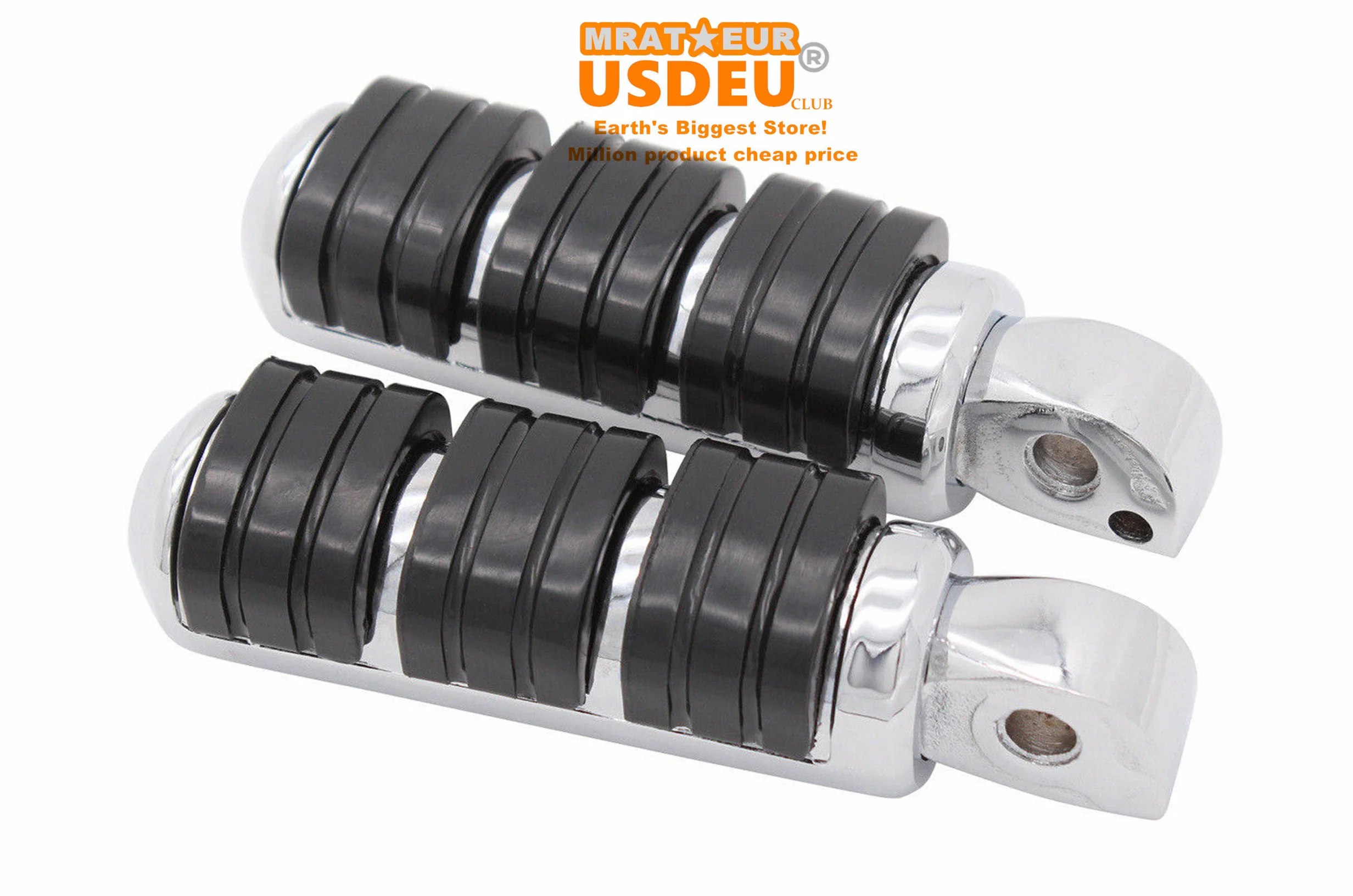 Reposapiés para Motocicleta Suzuki Intruder 1400 Boulevard S83 1995-2006 Marauder 800 1997-2004 Boulevard S83 C90 (Traseros)