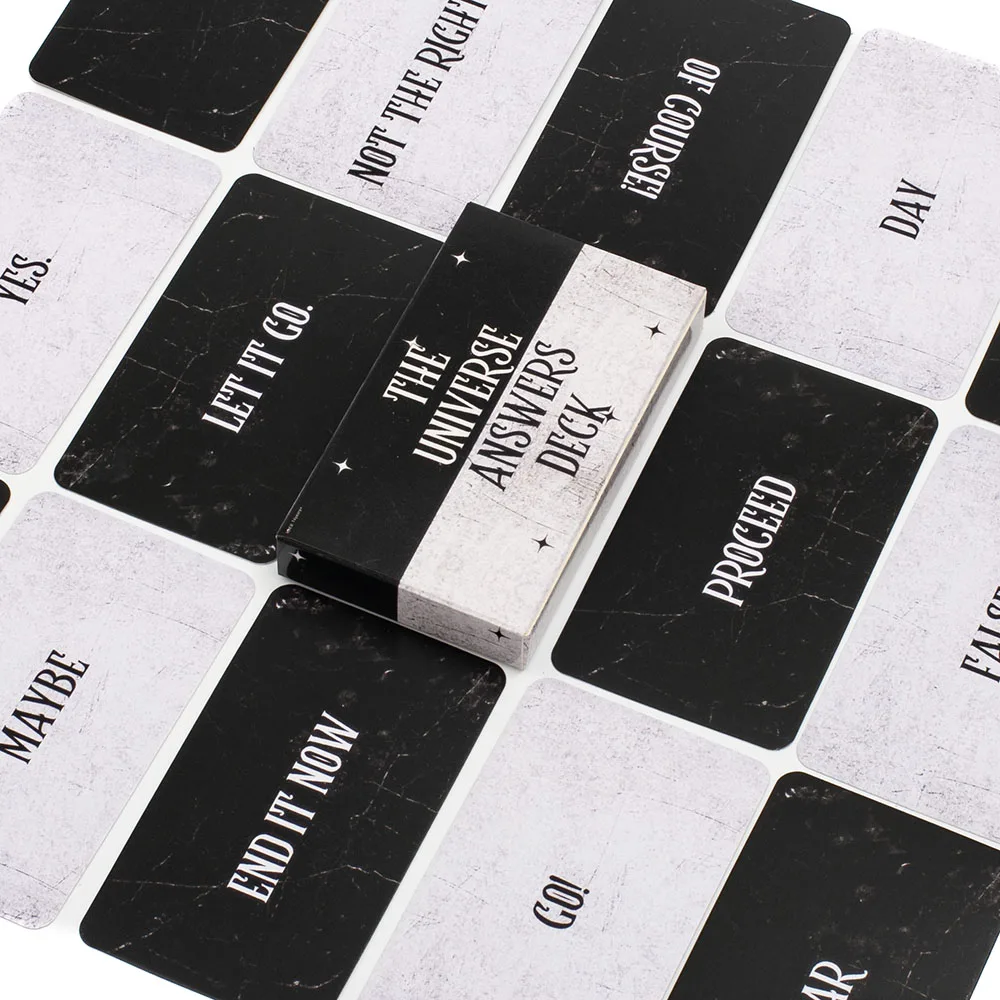 The Universe solders Message Word Cards Game 44Pcs 10.3x6cm versione inglese Card Table Edition giochi da tavolo da gioco