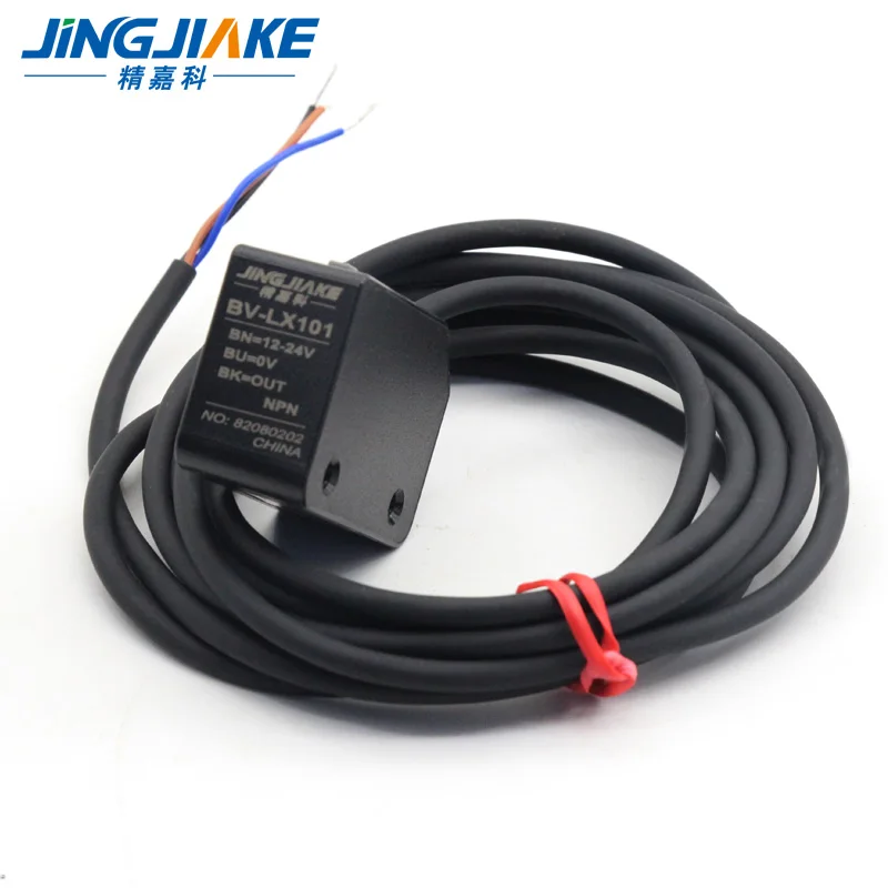 สีอัจฉริยะรหัส Photoelectric Switch BV-LX101การรับรู้สีการแก้ไขสีแยกเซนเซอร์ตำแหน่ง