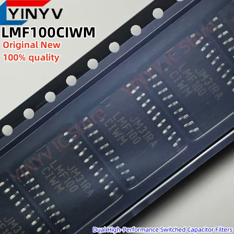 

2 шт./лот LMF100CIWMX LMF100CIWM LMF100 SOP-20 Двойные высокопроизводительные фильтры с коммутационными конденсаторами, оригинальные, новые, 100% качество