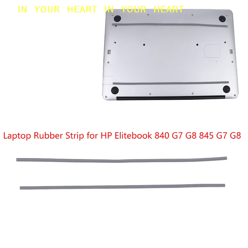 

1/2 шт. резиновые накладки для ноутбуков Elitebook 840 G7 G8 845 G7 G8, накладки на ножки нижнего корпуса, резиновые накладки для ноутбуков