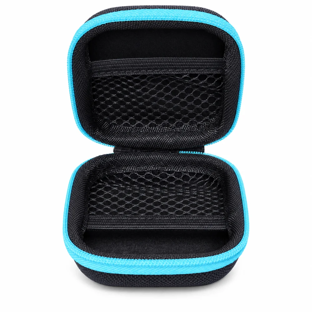 Portable Shockproof Essential Oil Storage Box Moisture-proof Compact Earbud Organizer Hard Shell Carrying Case Home Organization