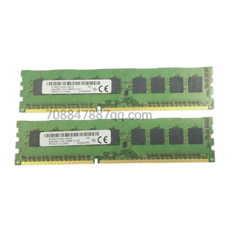 original 100% authentique   8GB   DDR3 8G 2RX8 PC3L-10600R 1333   ECC UDIMM