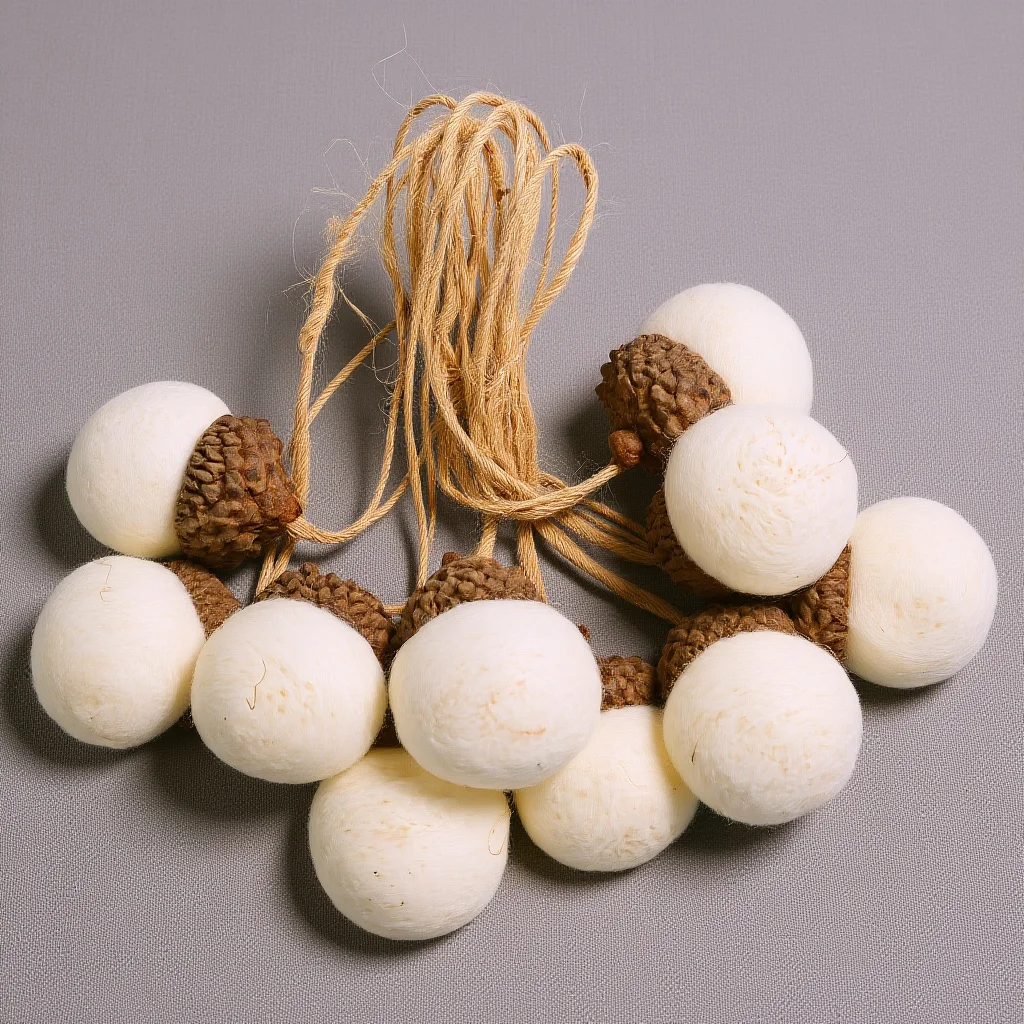 

10Pcs Festival Pine Cone Pendants Christmas Hanging Ornaments Home Garden Courtyard Decor Christmas Pine Cone Decors