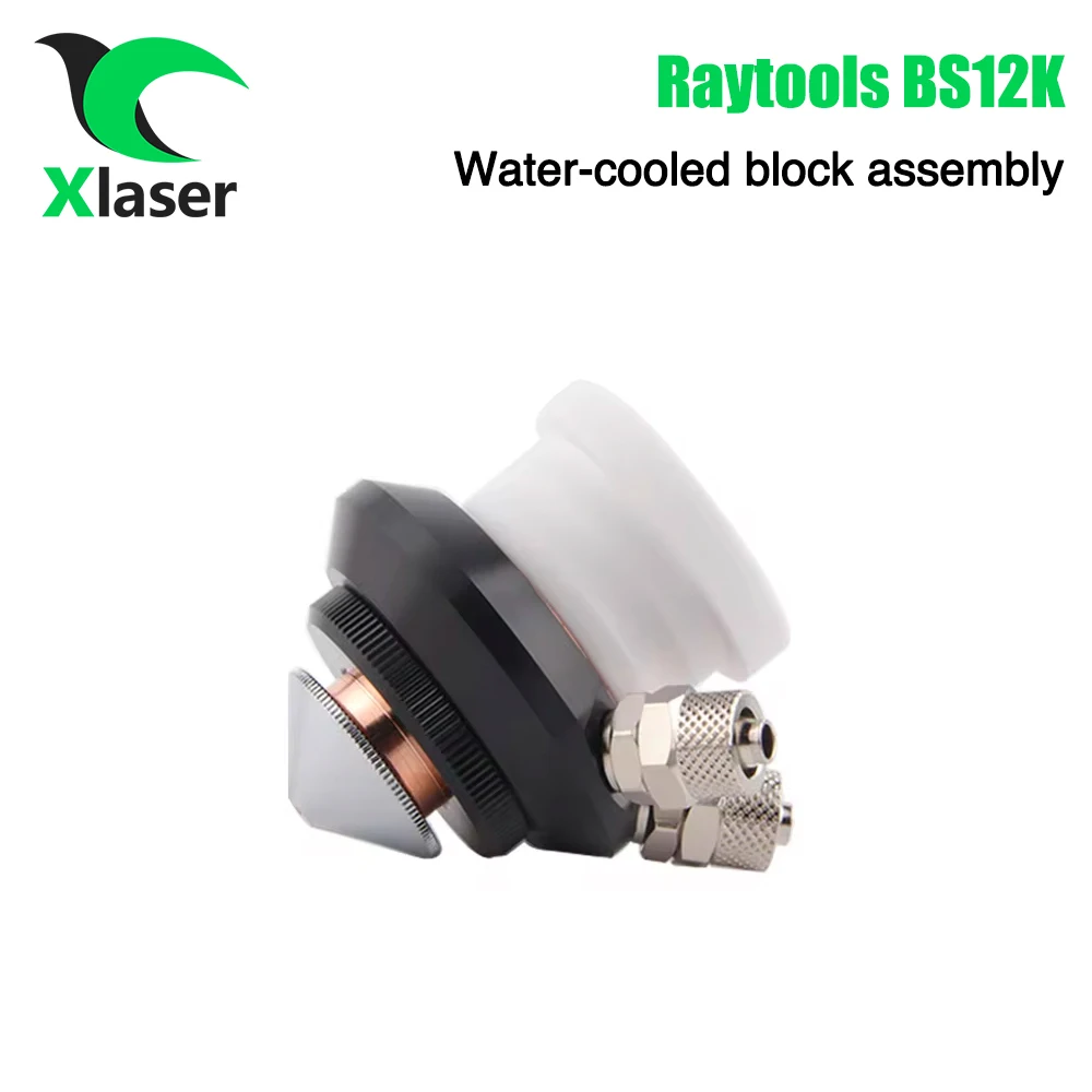 Fiber Laser Ceramic Holder Nozzle Connector Cooling Block Compression Ring M11 Lock Nut For Raytools BS12K Laser Head Spare Part