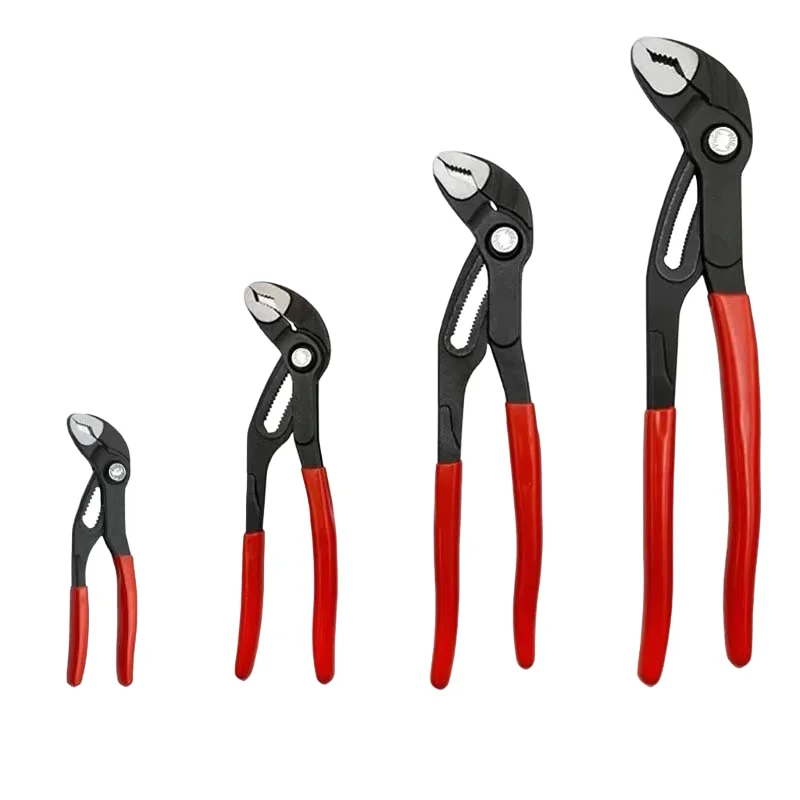 Multi-Size Water Pump Pliers & Pipe Wrench, 7/10/12/16 Inch High Quality Hand Tools, OEM Customizable for Plumbing Repair