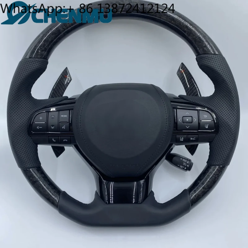 

High Quality Carbon Fiber & Sport Leather Steering Wheel for Lexus GS RX LX GX450 GX460 LX570 ES300h Steering Wheel Upgrade