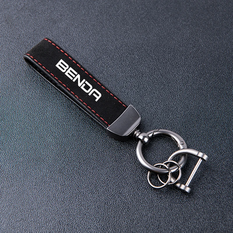 Para Benda LFC700 LFC 700 LFC BD700-2 accesorios de motocicleta llavero de gamuza de cuero de alta calidad