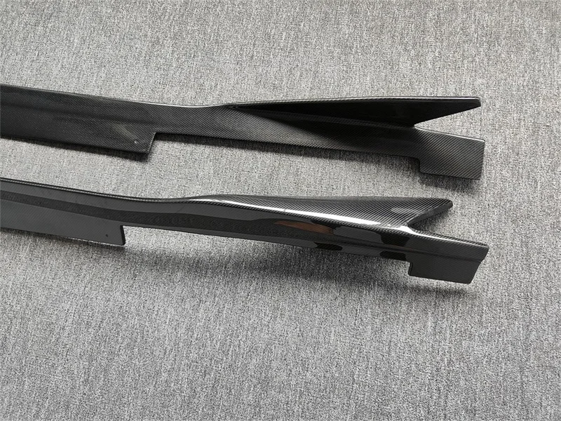 

High Quality V-Style Carbon Fiber Side Skirt Body Kit Used for Ferrari 458 Upgrade Exterior Accessories