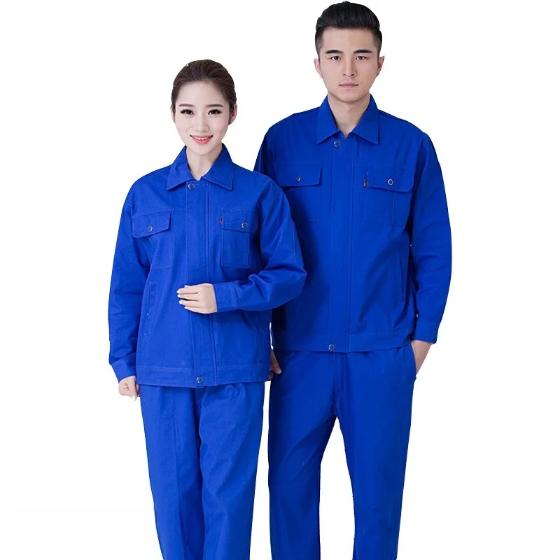 純綿製男性用溶接作業服、耐火・耐熱保護服、耐久性のある保護服