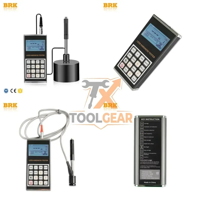 2026hotsale* Portable Steel Block Brinell Hardness Testing Machine with High Brightness OLED Display up 500 Data