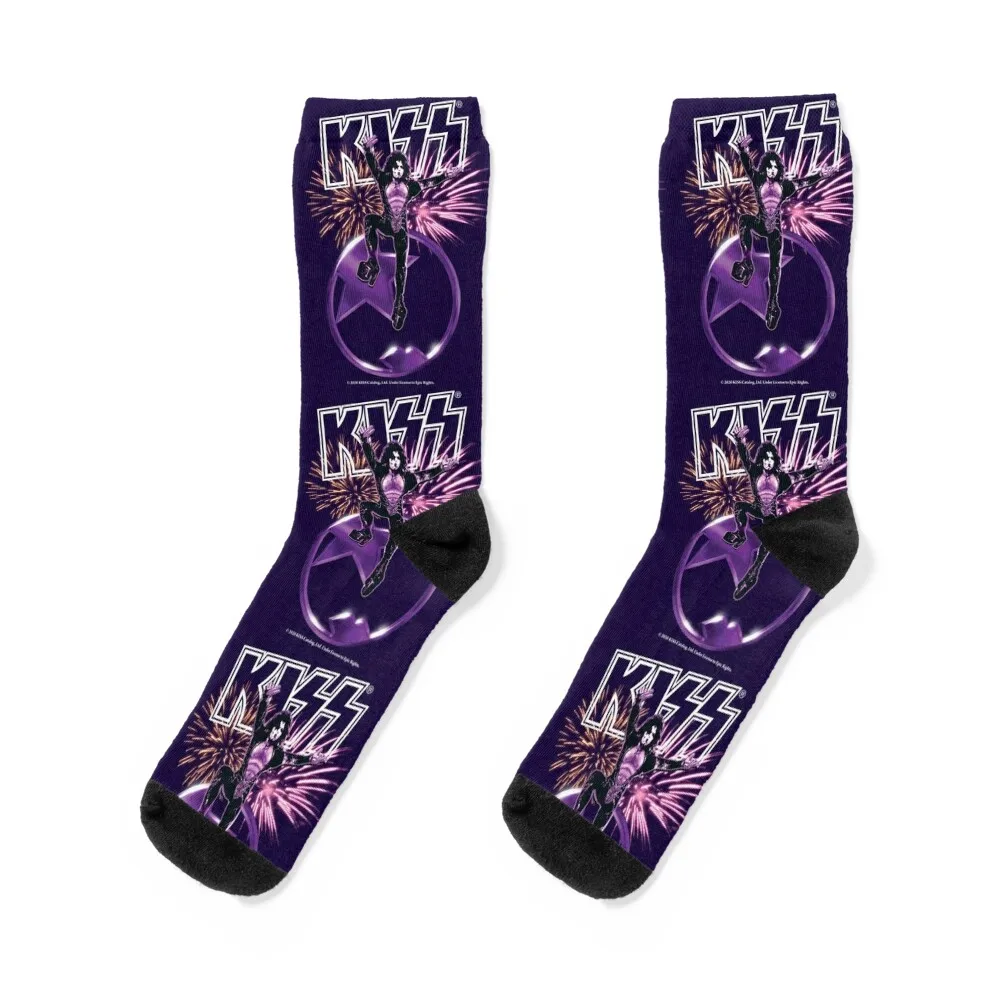 

Kiss band - Starchild Socks cotton gifts Men's Designer Man Socks Women's