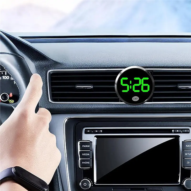 Stylish-Office Digital Clocks, Small LED Displays, Portable Watches, Compact Clock Designs