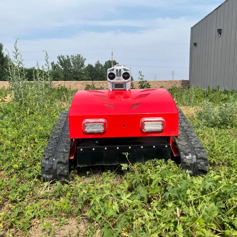 

Free Delivery Smart 4-stroke Self-Propelled Robotic Mower With Adjustable Height Multi-Function Remote Control