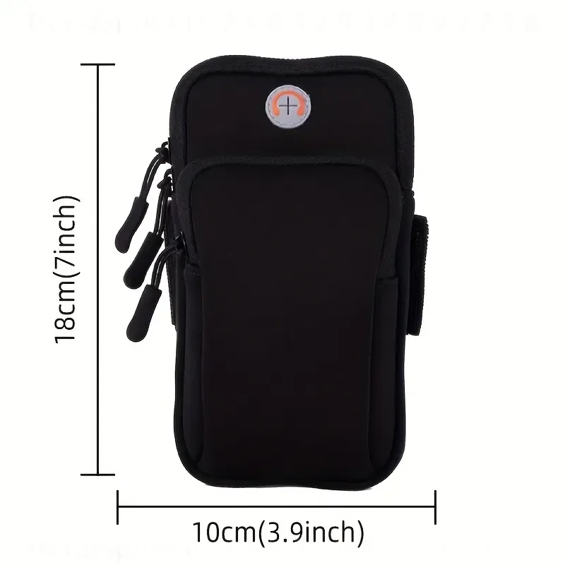 Waterproof Running Arm Bag for Mobile Phones Secure Storage During Exercise view 4