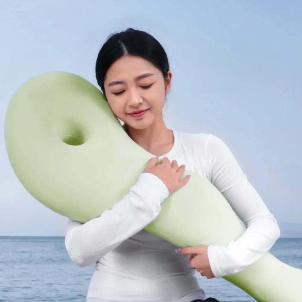 Long Leg Bedide Cuhion Removable And Wahable Suitable Pregnant Women Sleeping Lying Multi-functional Sleep Cushion Long Bolster