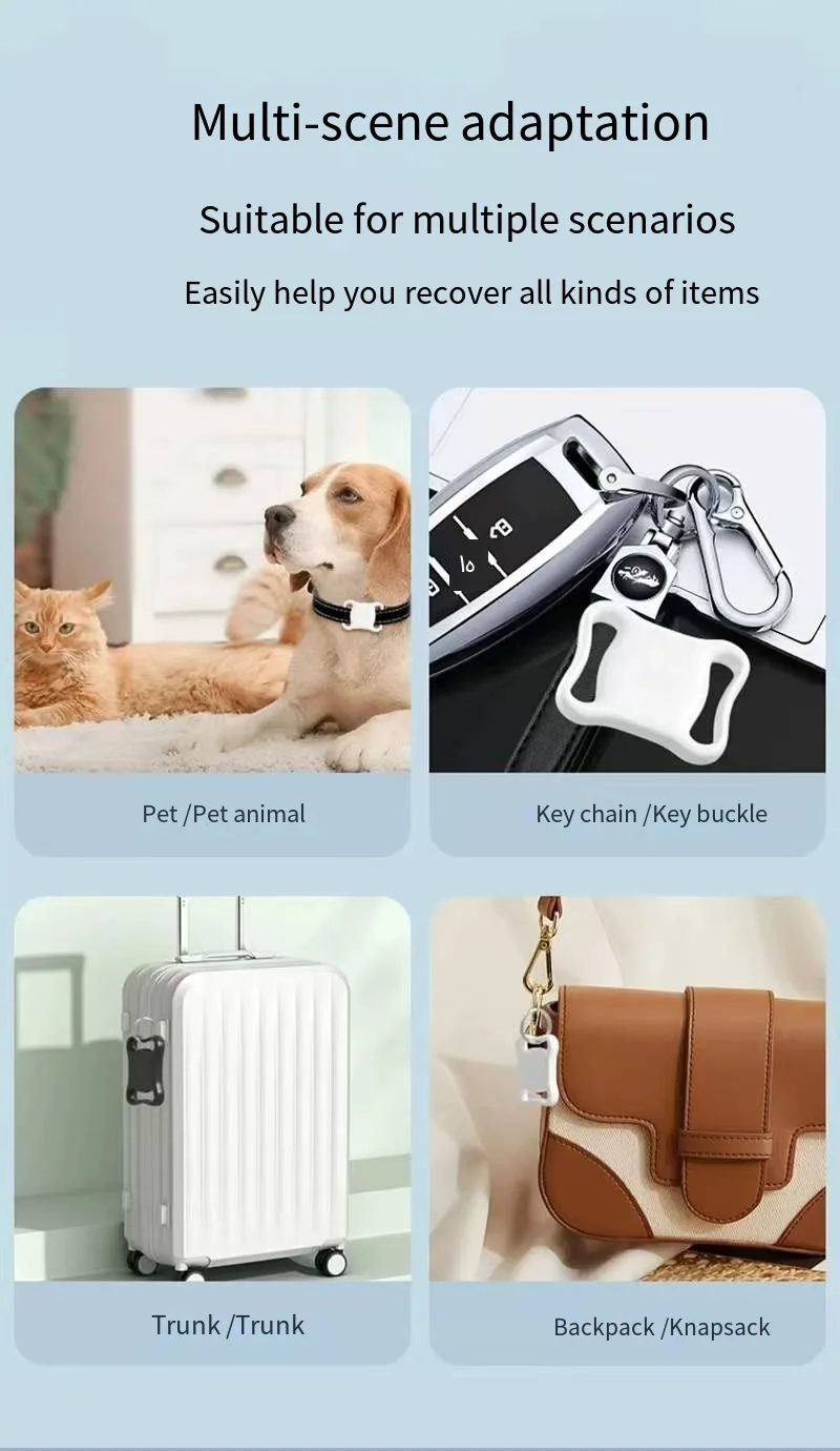 5Gの正確な測位！ スマートドッグトラッカーモバイルリアルタイムモニタリング+電子フェンスアラーム超薄型防水